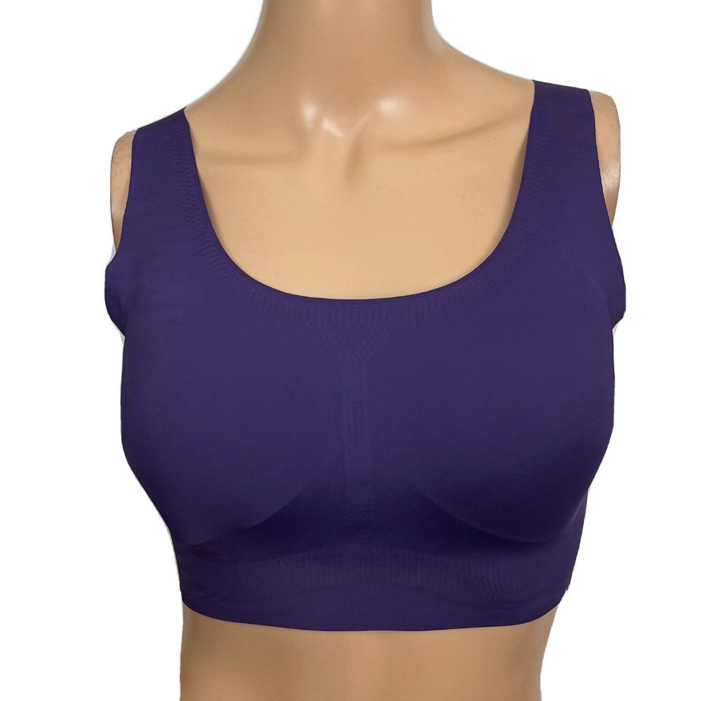 Rhonda Shear Invisible Body Bra Plum